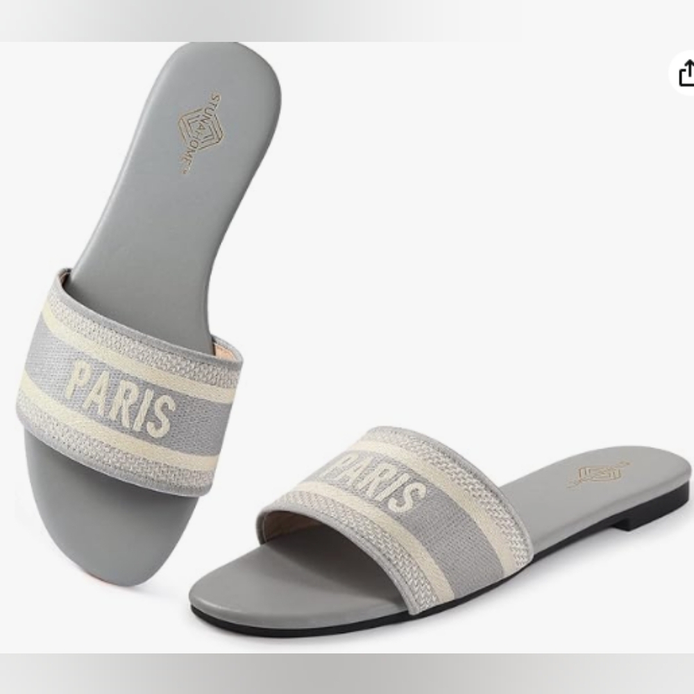 Stunahome Summer Flat Slide Sandals